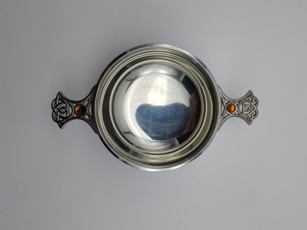 Quaich - Kelt Örgüsü Taşlı - Görsel 3