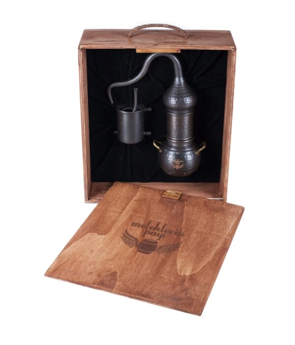 Meleklerin Payı Dekoratif Bakır İmbik (Okside) - Görsel 2