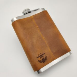 Meleklerin payı matara, özel tasarım matara, el yapımı, handmade, içki matarası, içki şişesi