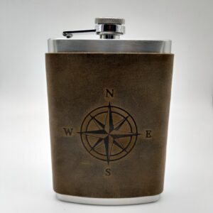 Meleklerin payı matara, özel tasarım matara, el yapımı, handmade, içki matarası, içki şişesi