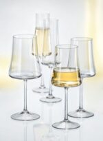 crystalex xtra serisi şarap, şampanya kadehleri