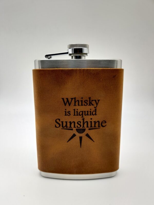 Meleklerin payı matara, özel tasarım matara, el yapımı, handmade, içki matarası, içki şişesi