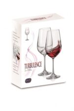 Crystalex Turbulence Kırmızı Şarap Kadehi (2'li Set) - Görsel 2