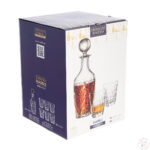 crystalite bohemia marble karaf seti 6lı bardak ve tekli karaf içerir. sunumlarınıza şıklık katacak. ithal çekya kristali, özel üretim