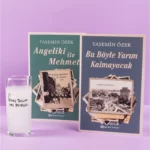 adınıza imzalı 2 kitap ve rakı kadehi set