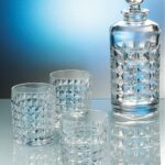crystalite bohemia diamond viski karaf seti, viski şişesi, karaf