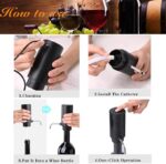 şarap havalandırıcı, type c şarj aleti ile kullanılabilir