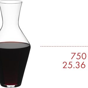 şarap dekanteri, riedel