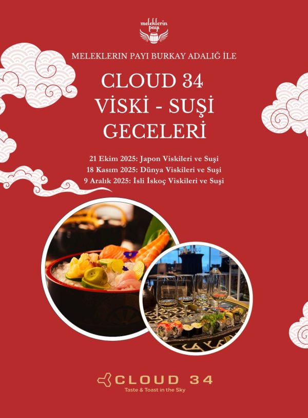 Meleklerin Payı x Cloud 34 Viski Suşi Geceleri: Dünya Viskileri (18 Kasım 2025) - Görsel 7