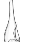 Rona Gyrus El Yapımı Şarap Karafı / Dekanter - 41 cm