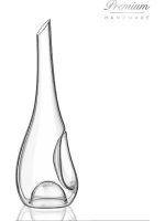 Rona Gyrus El Yapımı Şarap Karafı / Dekanter - 41 cm