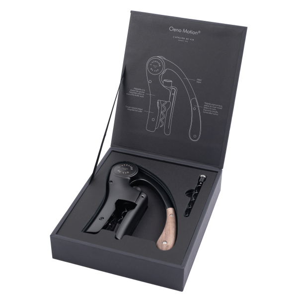 TİRBUŞON - Oeno Motion Wood & Black - L’Atelier du Vin - Görsel 6