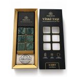 Perlotus 6’lı Mermer Viski İçki Soğutma Taşı - Görsel 3