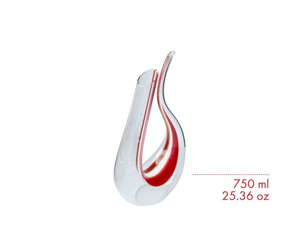 Riedel Amadeo Decanter Austria Edition (Red/White/Red) – El Yapımı Lüks Kristal Şarap Karafı - Görsel 2